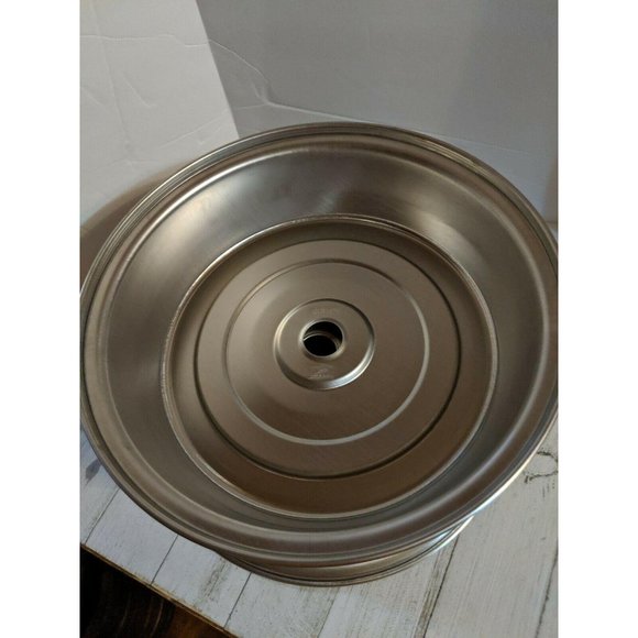 Set of 2 Vollrath 62300 Stainless Steel Plate Cover For 9" Plates 9 1/2" Dia - Picture 5 of 7